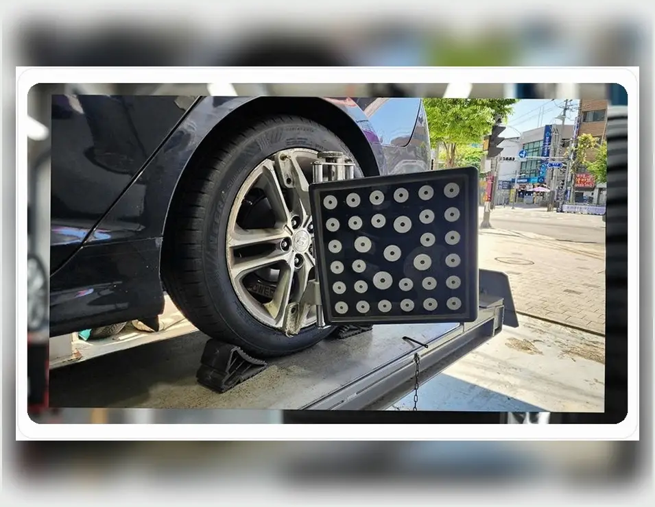 성주읍 벤츠 GLE350e 넥센타이어렌탈 진행 모습 7
